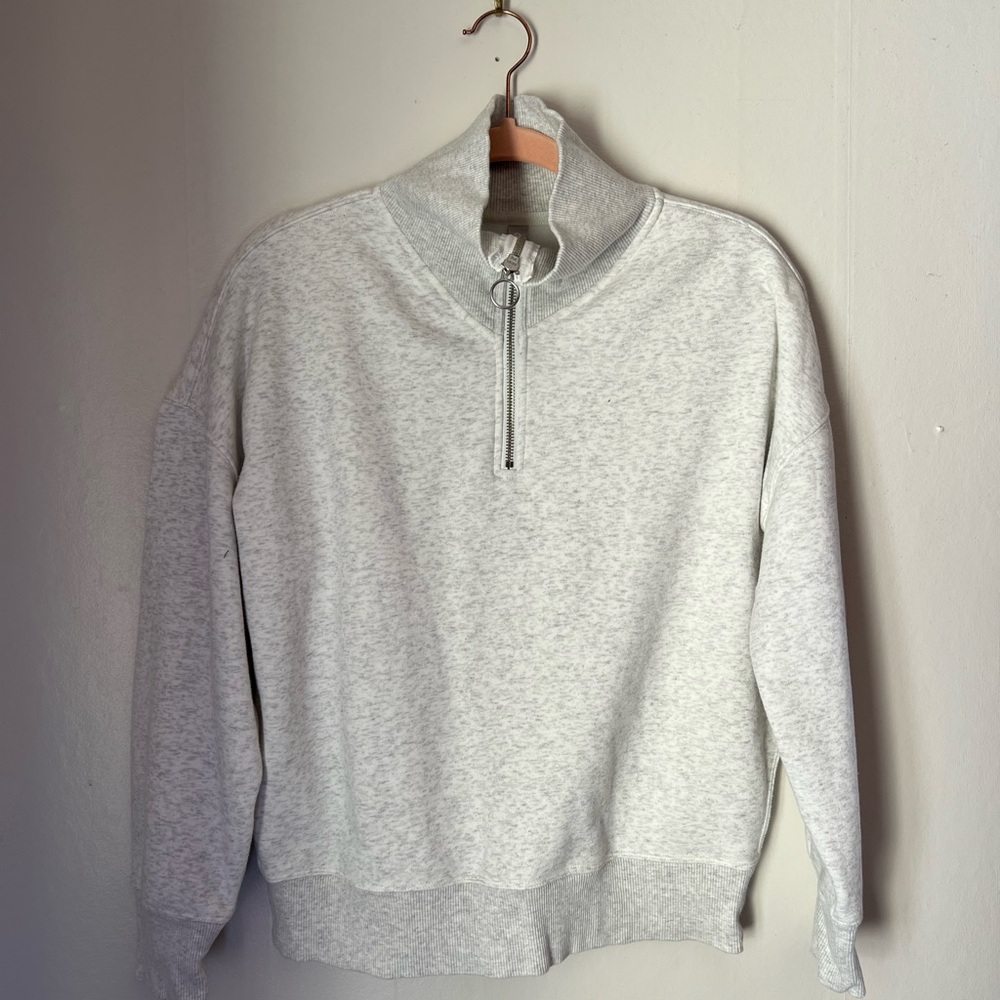 Athleta Half Zip Sweater